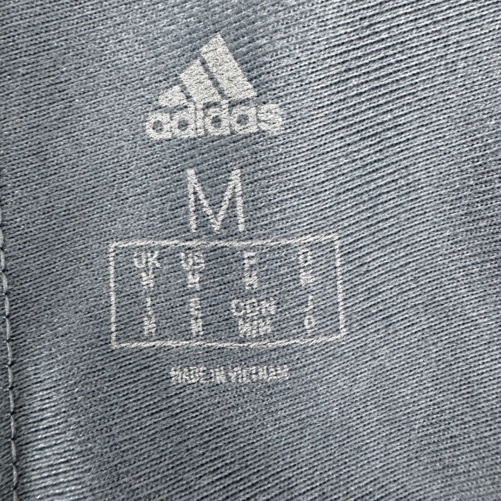 Adidas Mens Dazzle Track Pants Blue Grey Stripes Sweatpants Joggers Size Medium - Picture 4 of 13